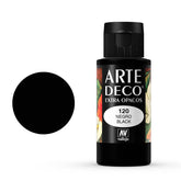 VALLEJO ART DECO 120-60ML. BLACK - Al Masam Stationery LLC